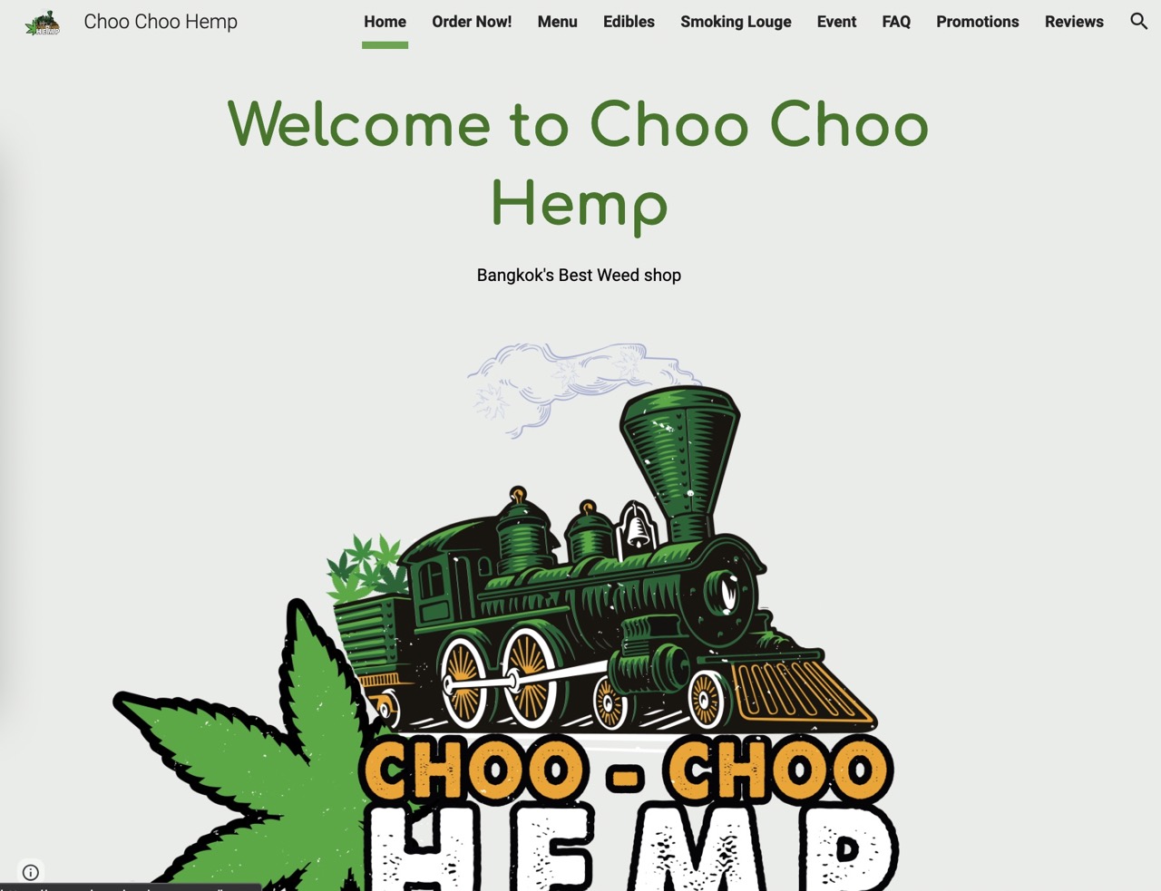 Choo Choo Hemp Weed Shop